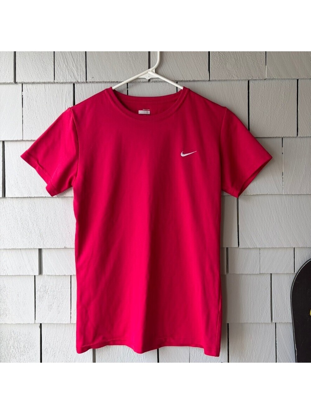 Nike Dri-Fit Tee Womens Small Pink Crew Neck Activewear
